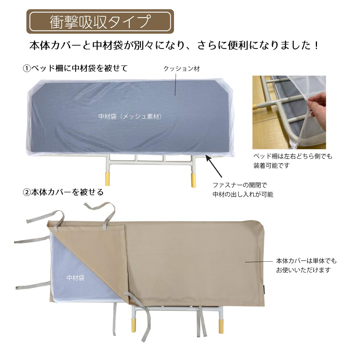 Tetote あんしん ベッド柵カバー クッション入り 衝撃吸収タイプ 介護用ベ Amazon.co.jp: Tetote あんしん ベッド柵カバー クッション入り 衝撃